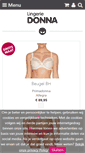 Mobile Screenshot of lingerie-donna.nl